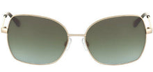 Anne Klein Women's Gold-Tone Metal Geometric Butterfly Sunglasses - AK7032-717