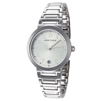 Anne Klein Women's Fashion 32mm Silver Dial Alloy Watch - AK-3787SVSV