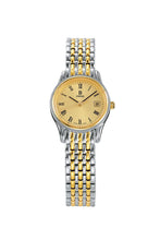 B Swiss by Bucherer Women's Classic 24mm Gold Dial Watch - 00.50002.34.41.21