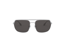 Burberry Men's Silver Tone Square Sunglasses - BE3117-100587-58