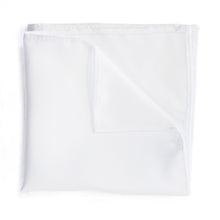 Classic White Pocket Square