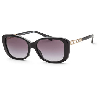 Coach Grey Gradient Rectangular Women's Sunglasses - HC8286-50028G- 57