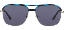 Fossil Men's Blue Horn Brow-Line Navigator Sunglasses - FOS2102GS-038I-IR - Le Venda