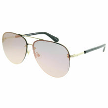 Kate Spade Jakayla Rose Gold Mirror Lens Aviator Women's Sunglasses - 807-0J