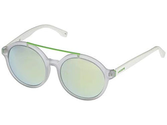 Lacoste Men's Matte Crystal Mirrored Sunglasses - L837SA