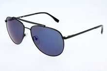 Lacoste Men's Black/Blue Aviator Sunglasses - L177S-001