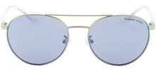 Michael Kors Women's Silver-Tone Round Sunglasses w/ Lilac Lens MK1070 11532S 54