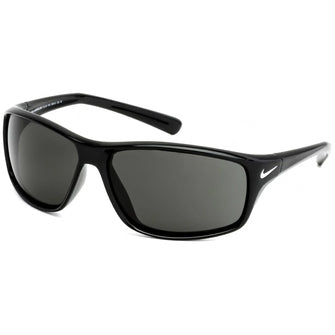 Nike Men's Adrenaline Black Frame/Grey Lens Rectangular Sunglasses - EV1134-001