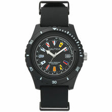 Nautica Men's Surfside 46mm Black Dial Silicone Watch - NAPSRF001