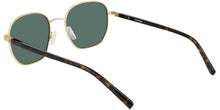 Nautica Polarized Men's Gold-Tone/Green Rounded Geometric Sunglasses - N5139S-720