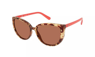 Sperry Sandy Polarized Women's Tortoise/Fuchsia Cat-Eye Sunglasses - PM02