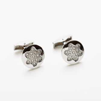 Star Of David Pavé Style Cufflinks