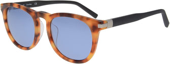 Calvin Klein Men's Light Havana Blue Lens Sunglasses - CK4328SA-211