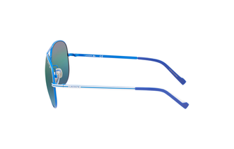 Lacoste Green/Blue Pilot Unisex Sunglasses